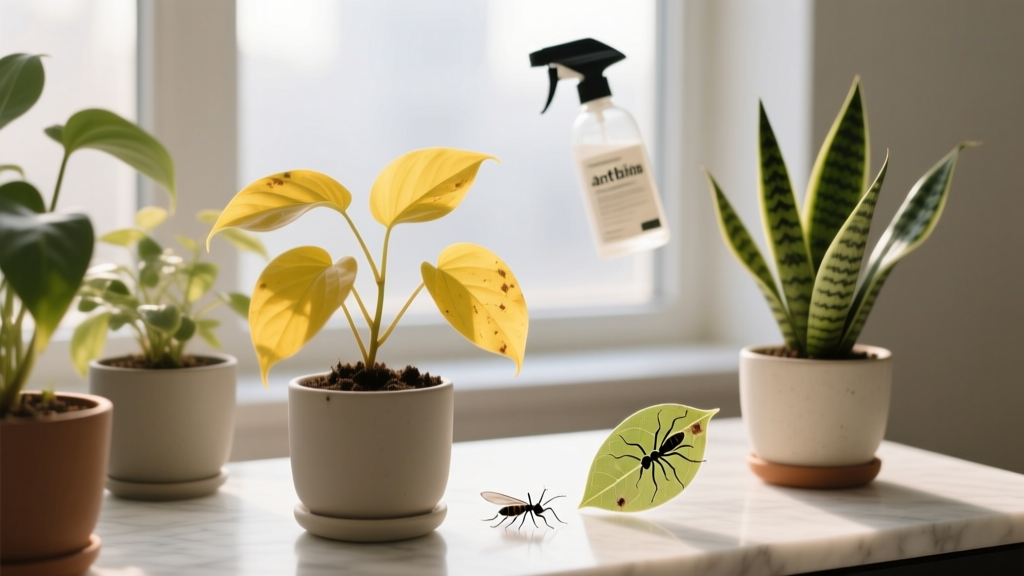 Skip Ant Spray—Fix Yellow Leaves Naturally