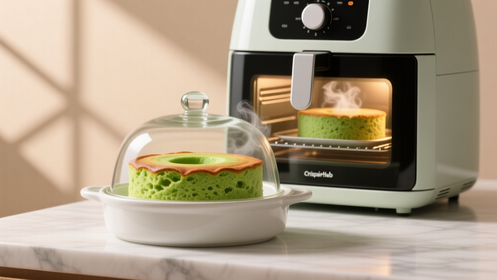 Yes, You Can Bake Pandan Cake in an Air Fryer!