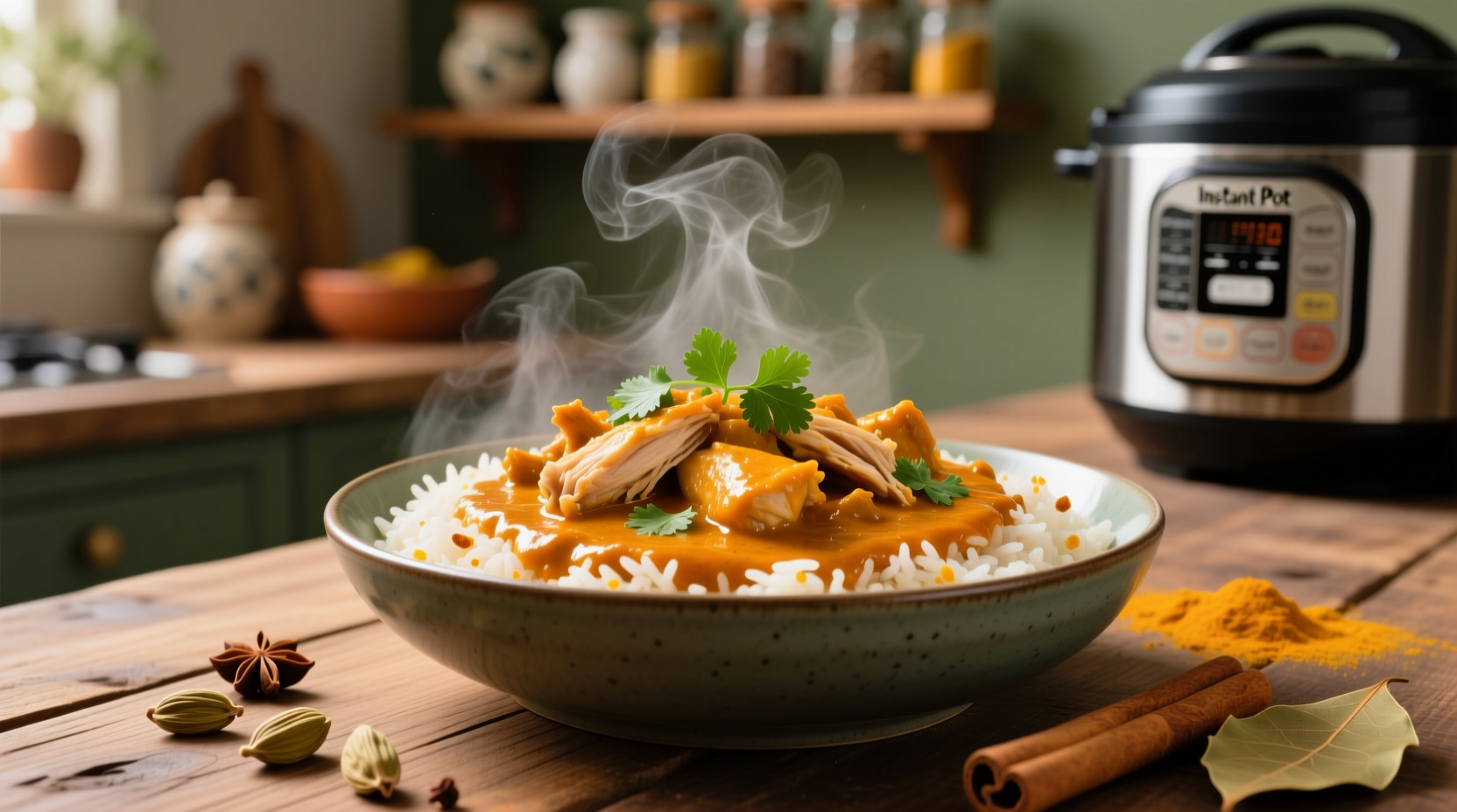 instant pot chicken curry