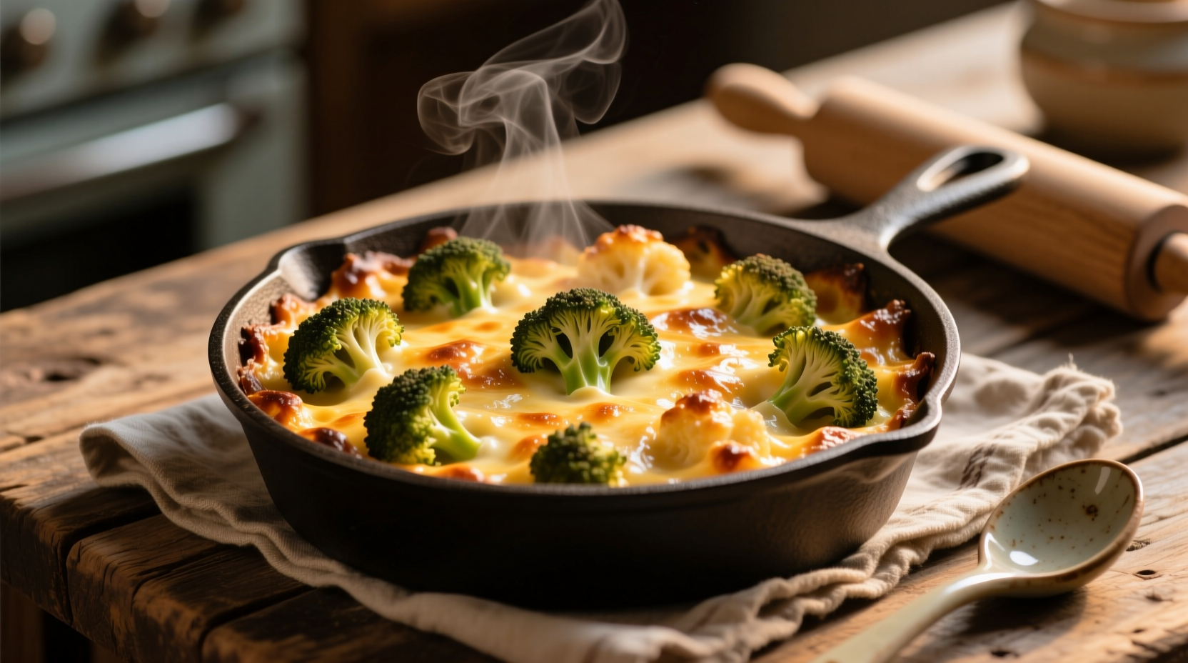 Perfect Broccoli Cauliflower Cheese Casserole Recipe | 30 Min