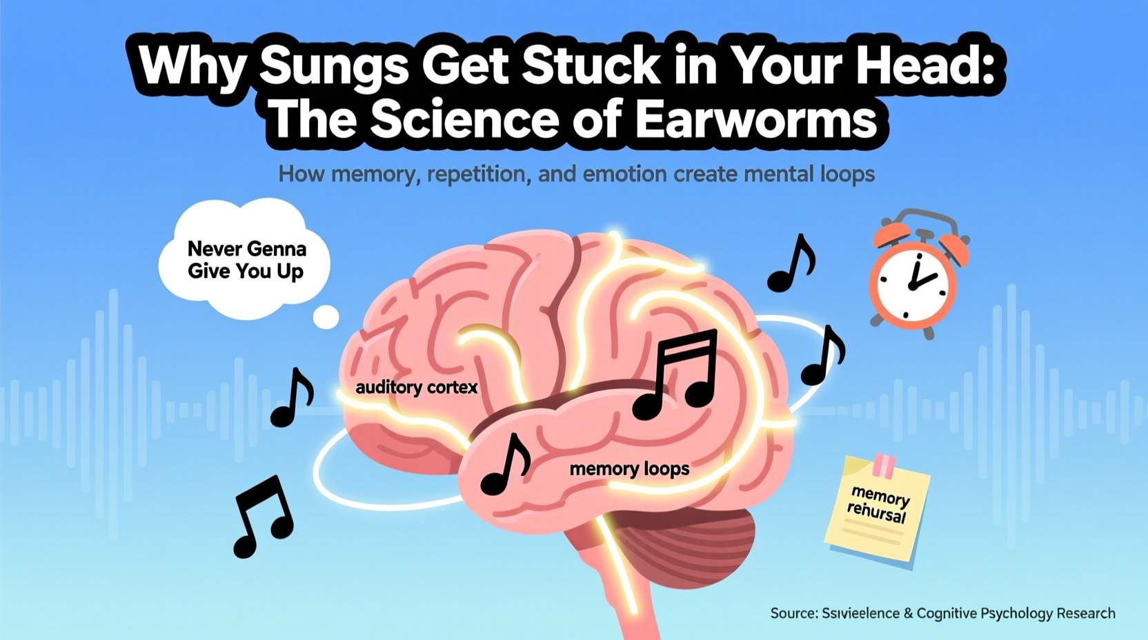 why do songs get stuck in your head earworms and memory explained