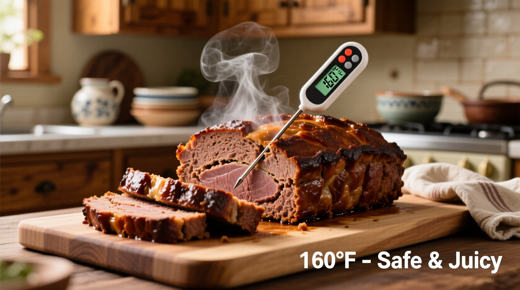 what temperature should meatloaf be cooked to