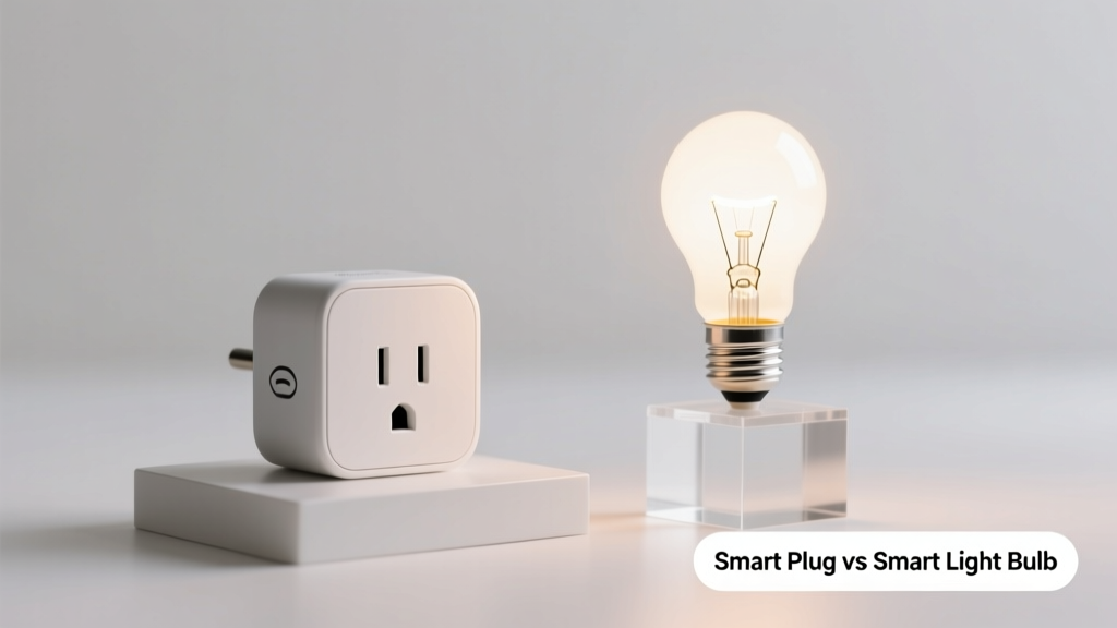 Smart Plug vs Smart Light Bulb: Which Fits Your Room?