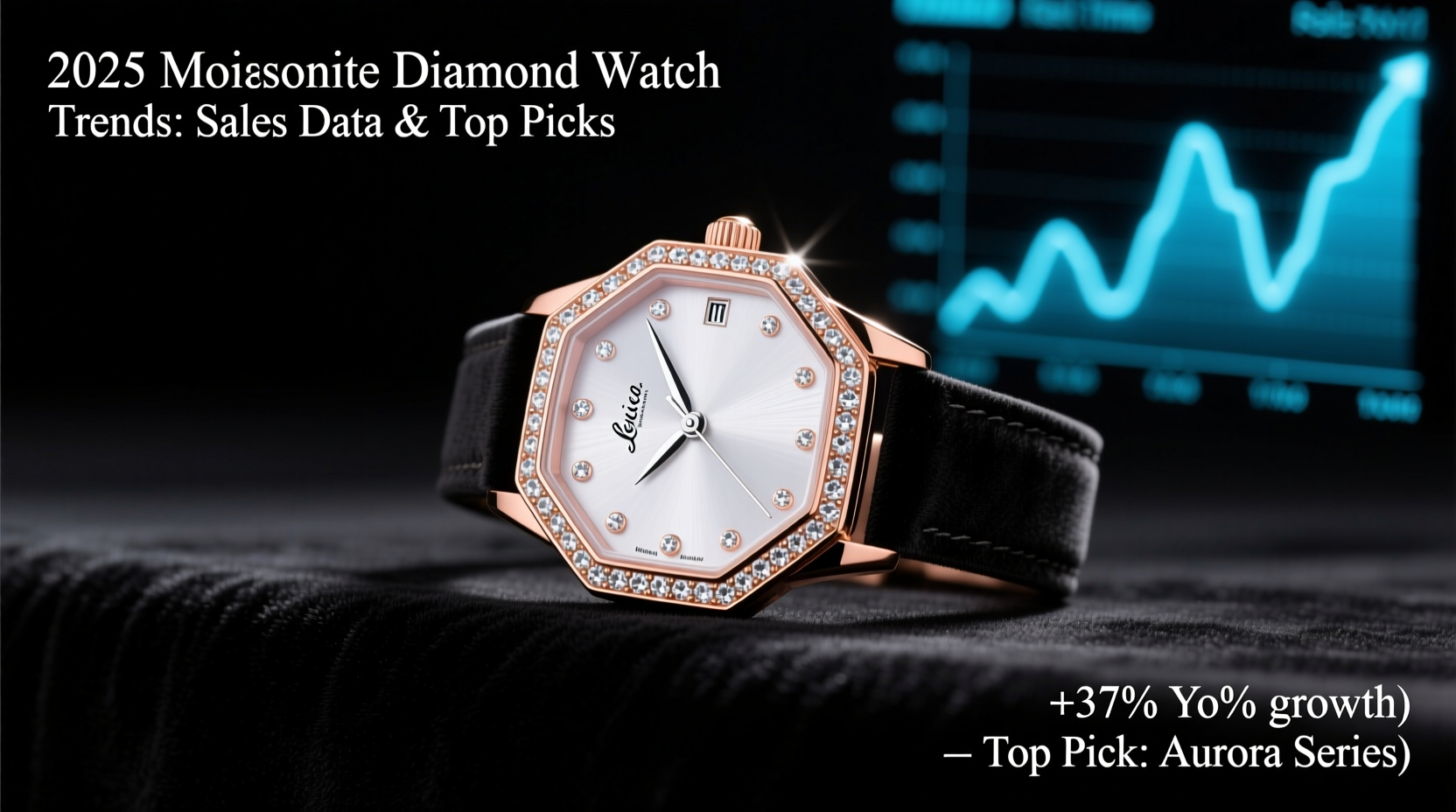 best selling mosinite diamonds watch