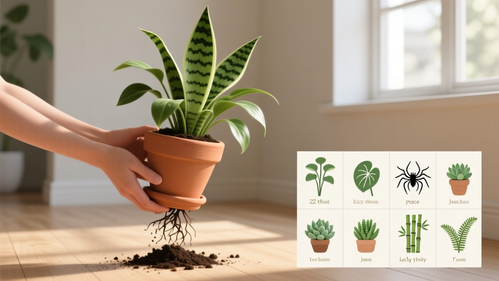 Indoor Plant Transfer in Late Summer: When & How
