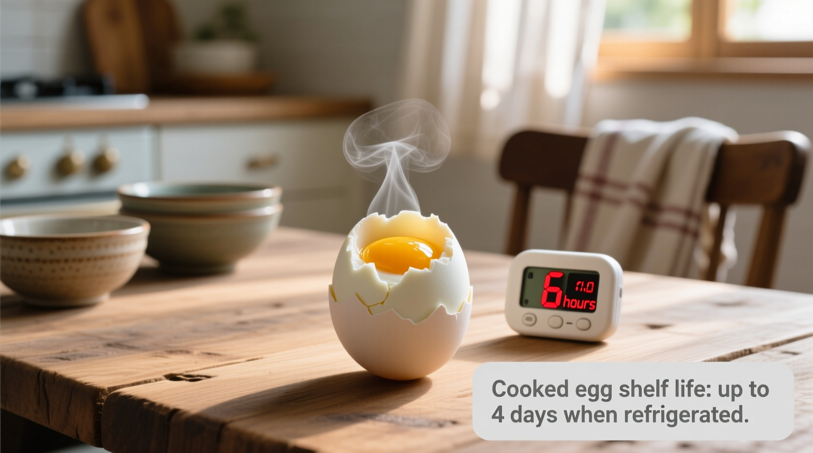 how long is a cooked egg good for