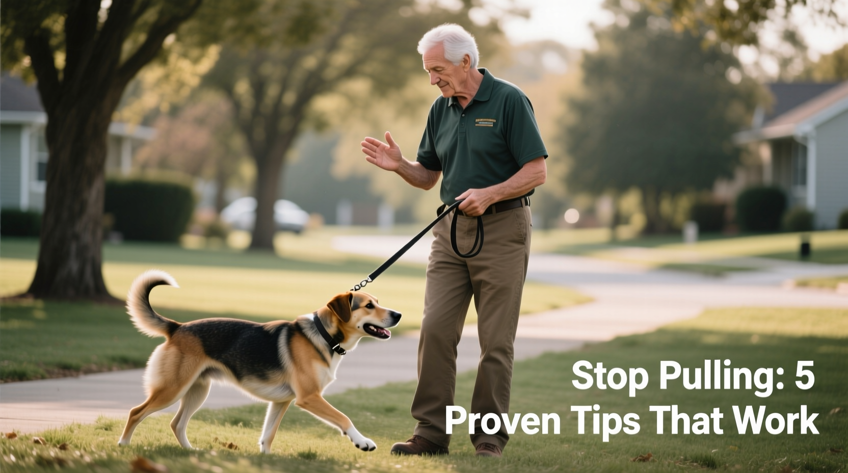 training an older dog to stop pulling on the leash practical tips that work