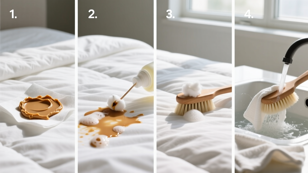 Tested: How to Get Peanut Butter Out of Comforter Fast