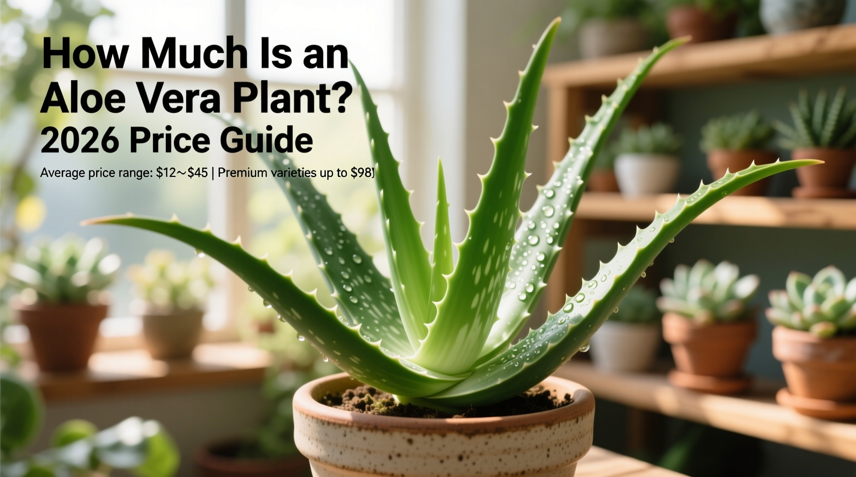 Aloe Vera Plant Prices 2026 | TheHomeSprouts