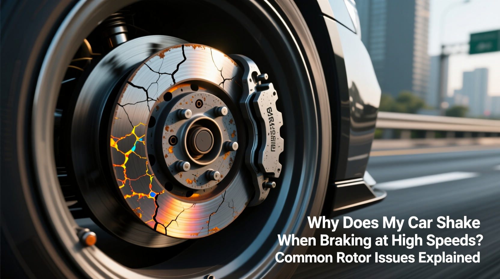 why does my car shake when braking at high speeds common rotor issues explained