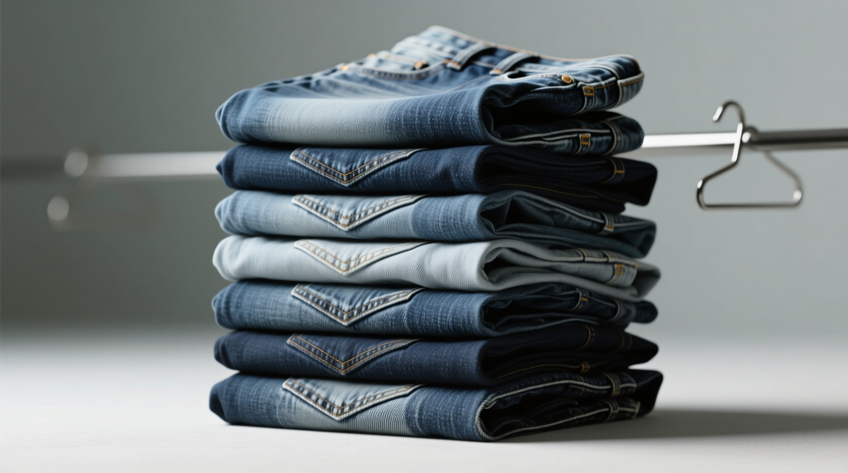 closet organization tips folded denim vs hanging rails