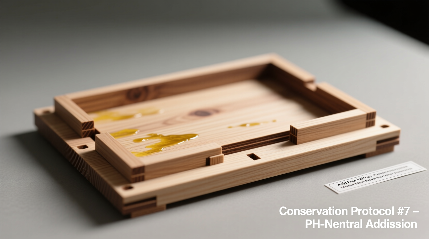 eco friendly cleaning tips for wooden diorama bases