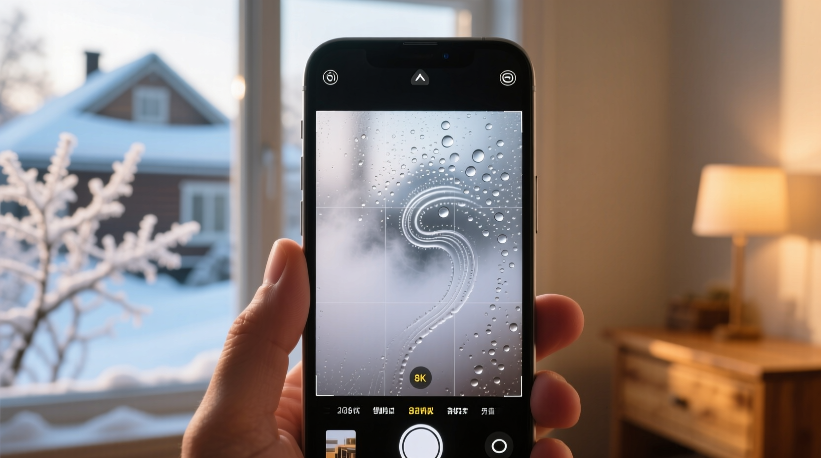 why does my phone camera fog up when moving indoors from cold outside