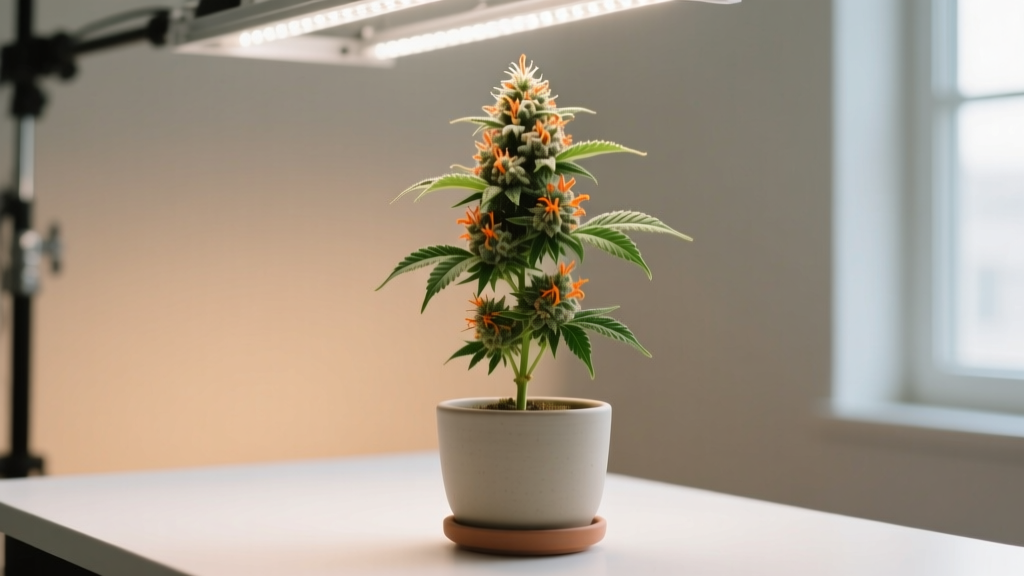 Flowering: How to Grow One Weed Plant Indoors