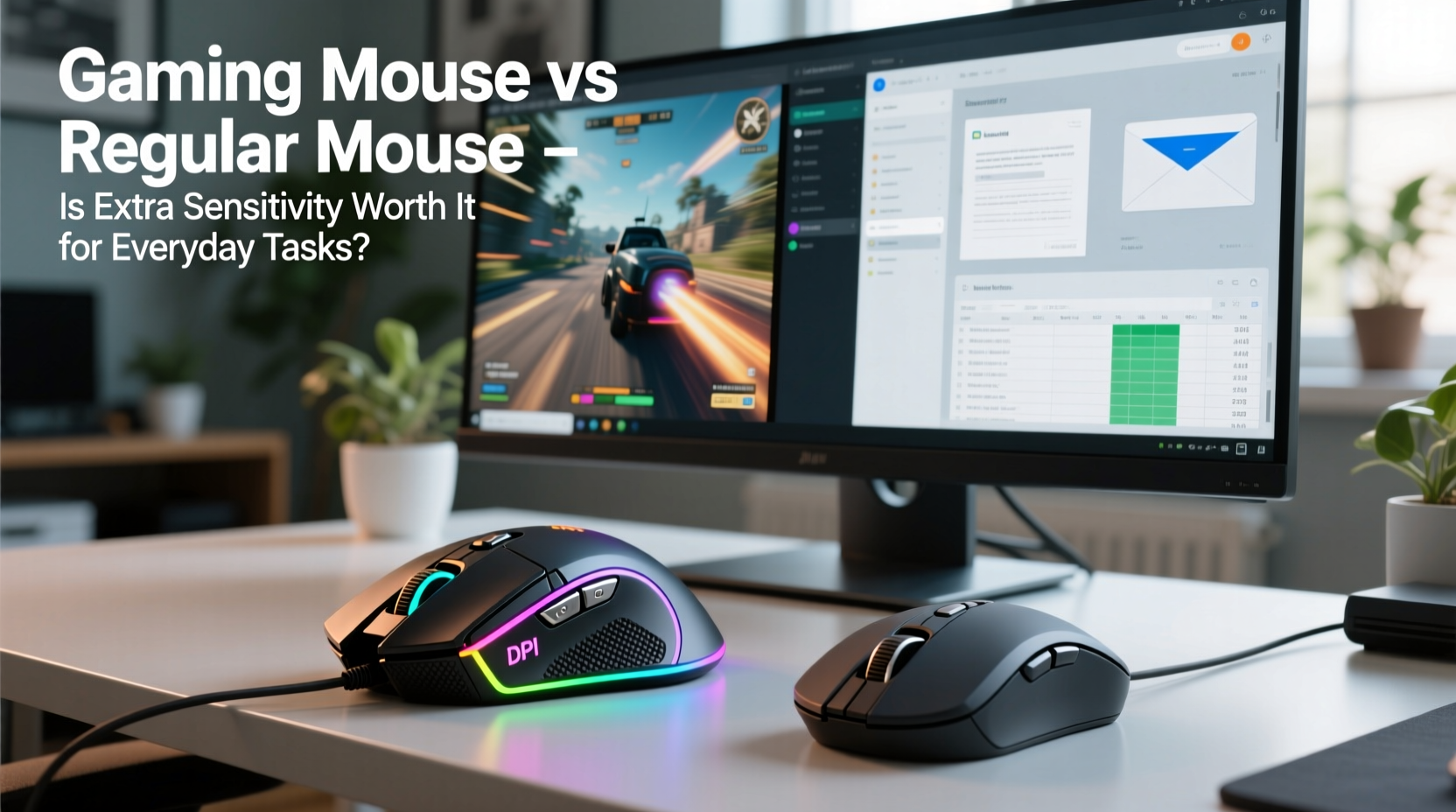gaming mouse vs regular mouse is the extra sensitivity worth it for everyday tasks
