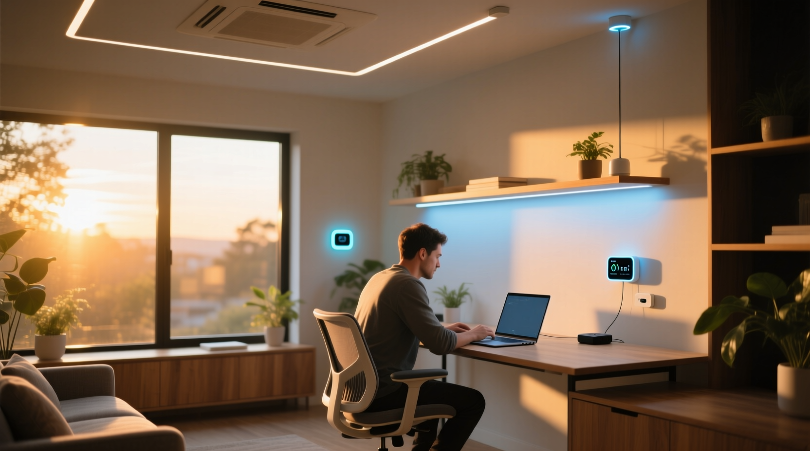 Smart Home Lighting Automation for Focus & Downtime