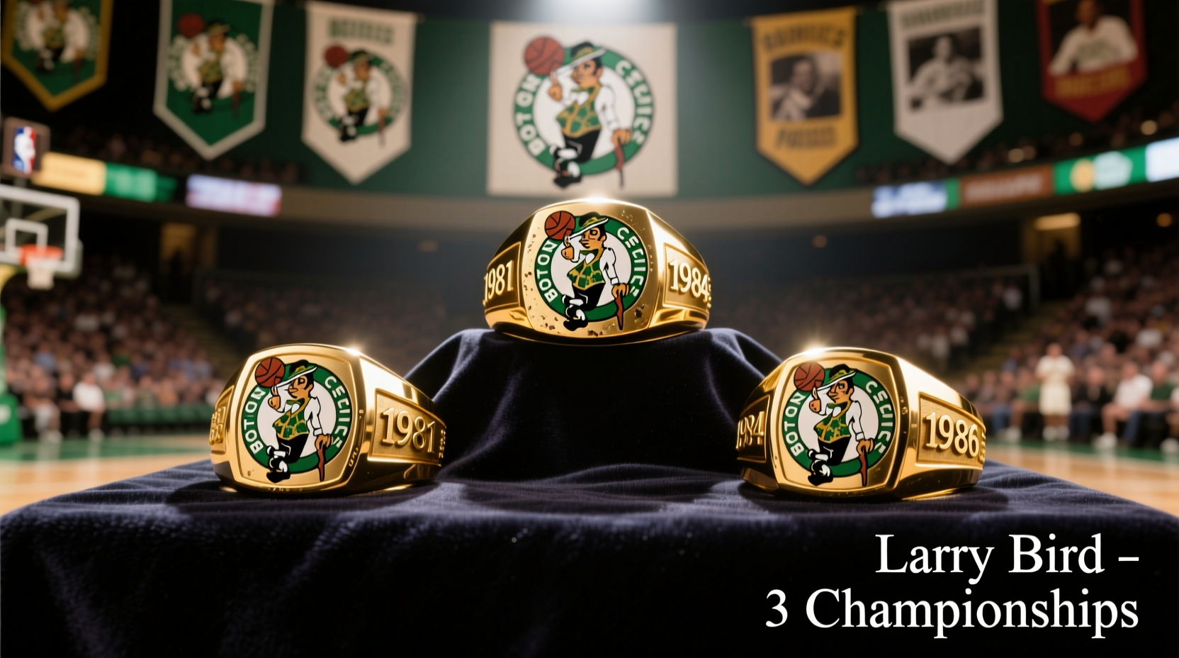 how many rings does larry bird have