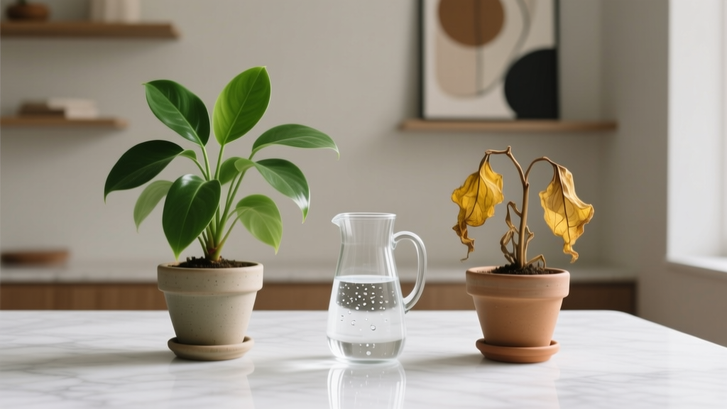 Purified Water for Indoor Plants: Yellow Leaves Fix?