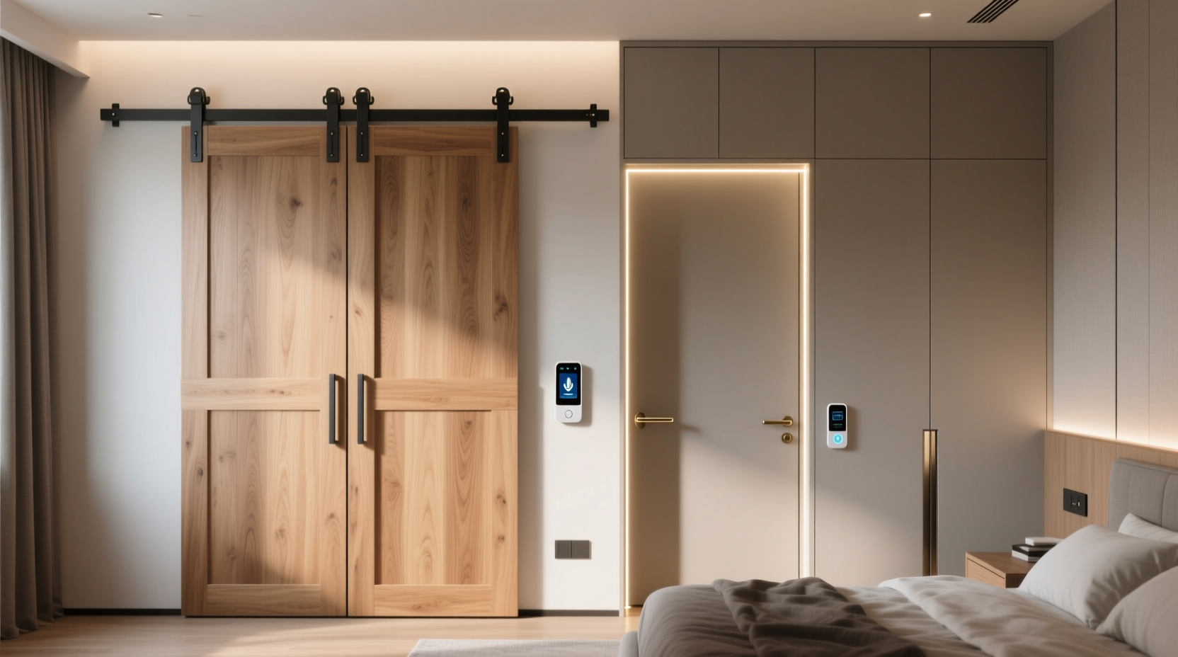 closet sliding barn doors vs pocket doors smart integration