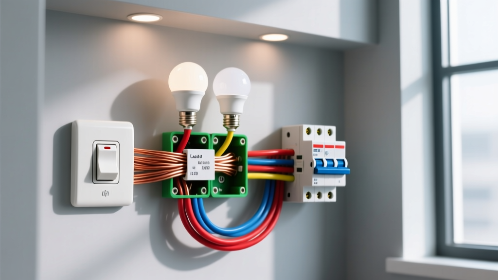 2 Lights One Switch Diagram: Load Capacity & Breaker Sizing Guide