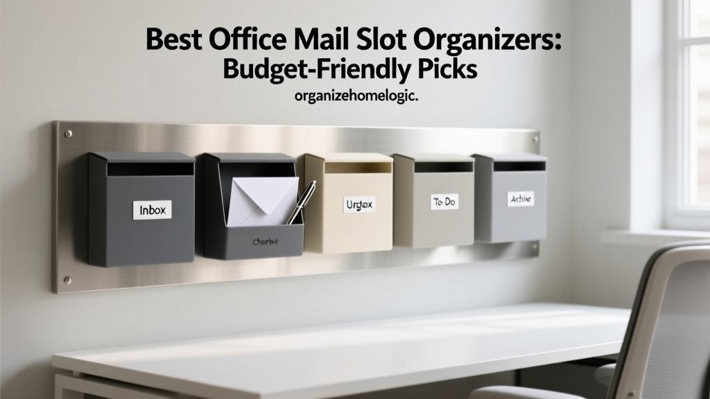 Best Office Mail Slot Organizers: Budget-Friendly Picks