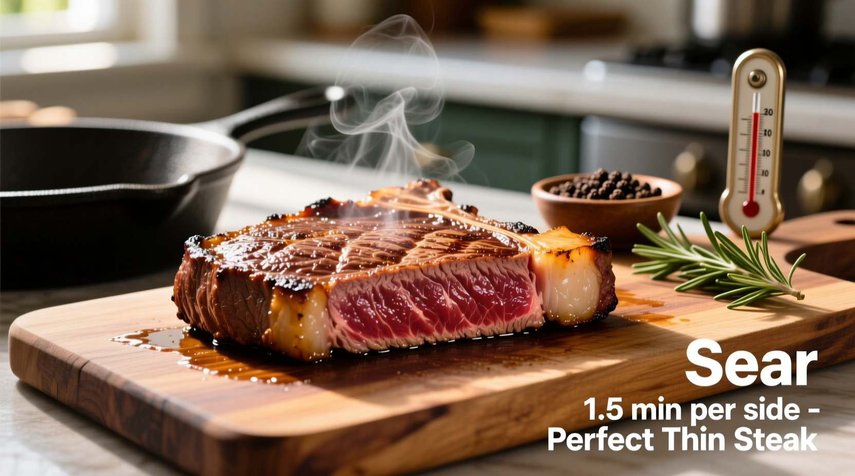 how to cook thin steak