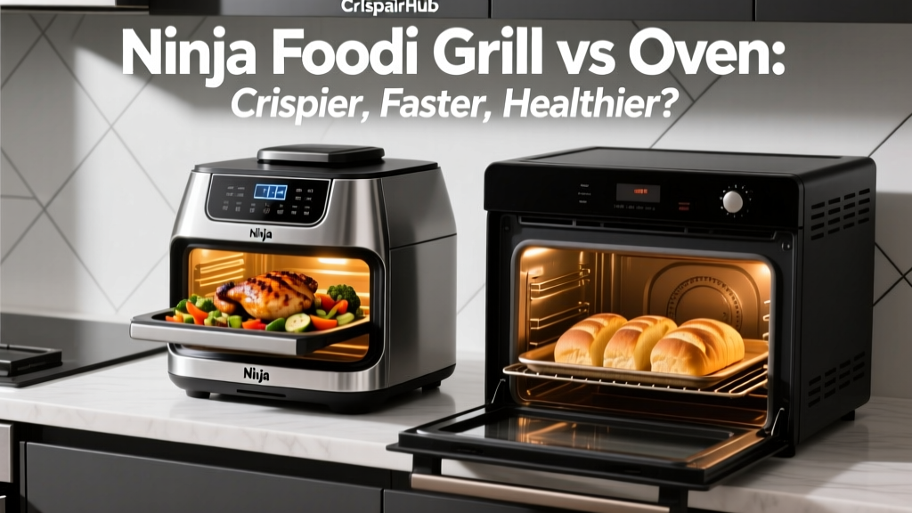 Ninja Foodi Grill vs Oven: Crispier, Faster, Healthier?