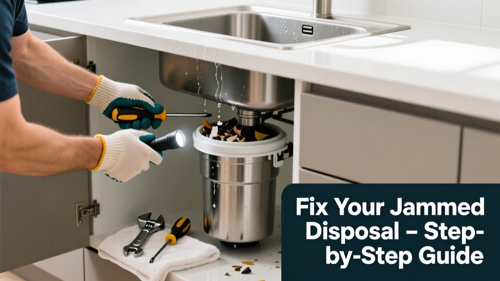 Fix a Jammed Garbage Disposal in Your Kitchen