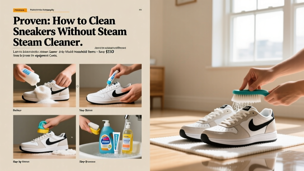 Proven: How to Clean Sneakers Without Steam Cleaner