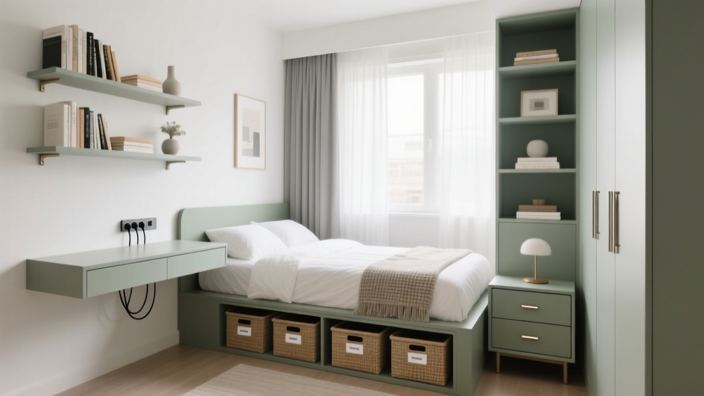 Small Bedroom Organization: Safe, Smart & Simple