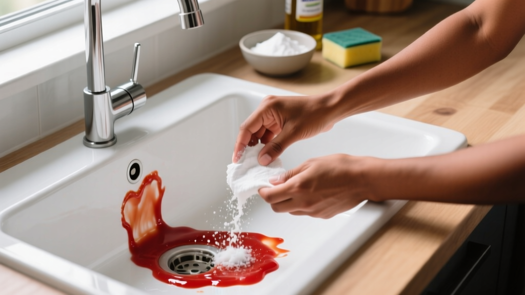 Easy & Proven: How to Get Ketchup Out of Sink Fast