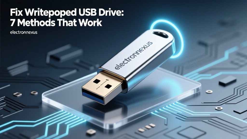 Fix Write Protected USB Drive: 7 Methods That Work