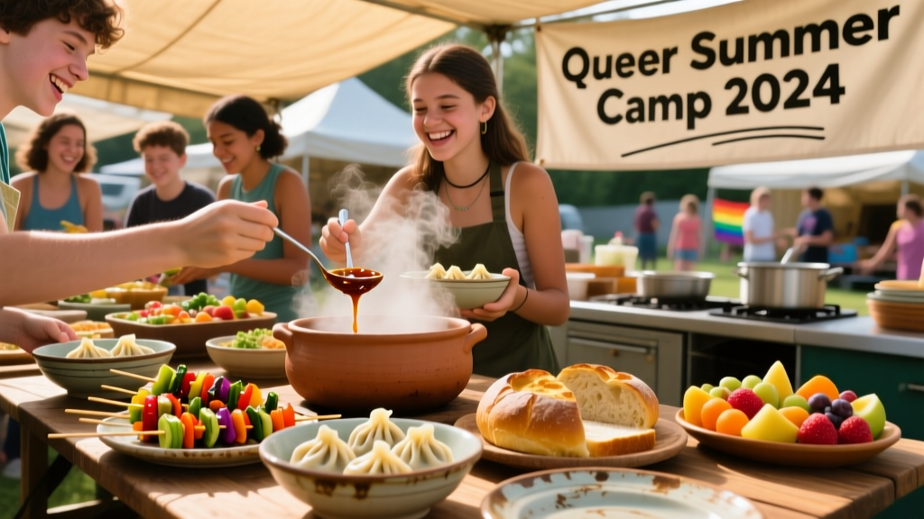 Rooted in Joy: How Queer Summer Camps Are Redefining Belonging, Identity, and Culinary Community