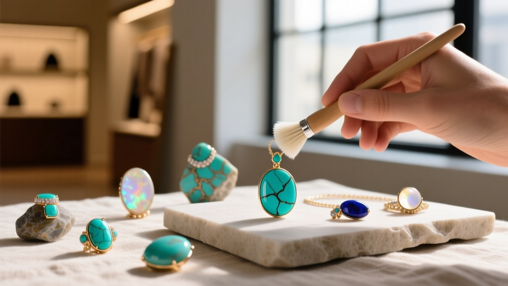 How to Clean Jewelry with Porous Stones Safely