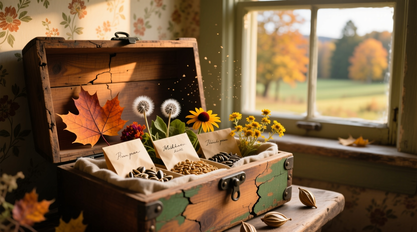 fall seed collection storage