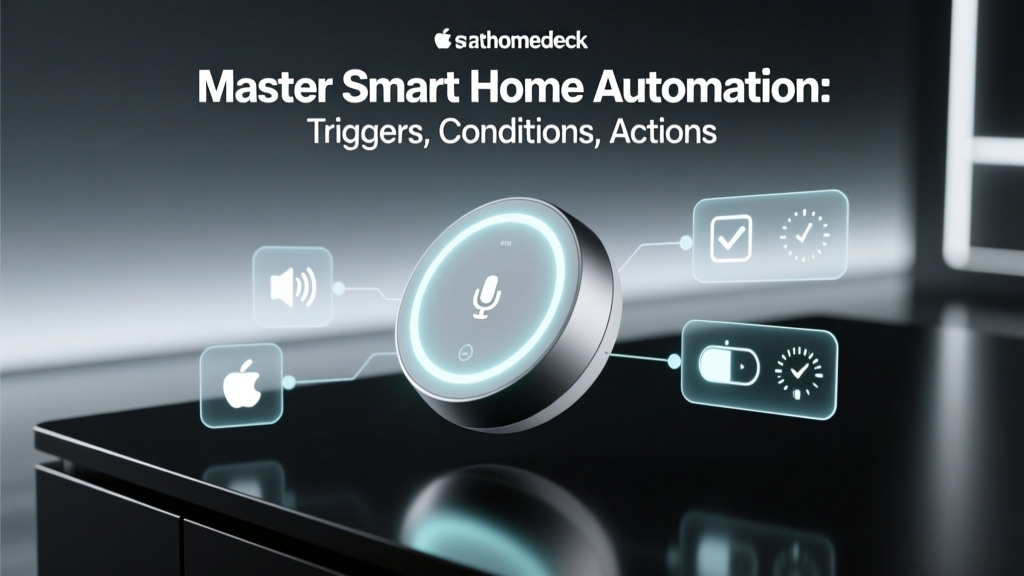 Master Smart Home Automation: Triggers, Conditions, Actions
