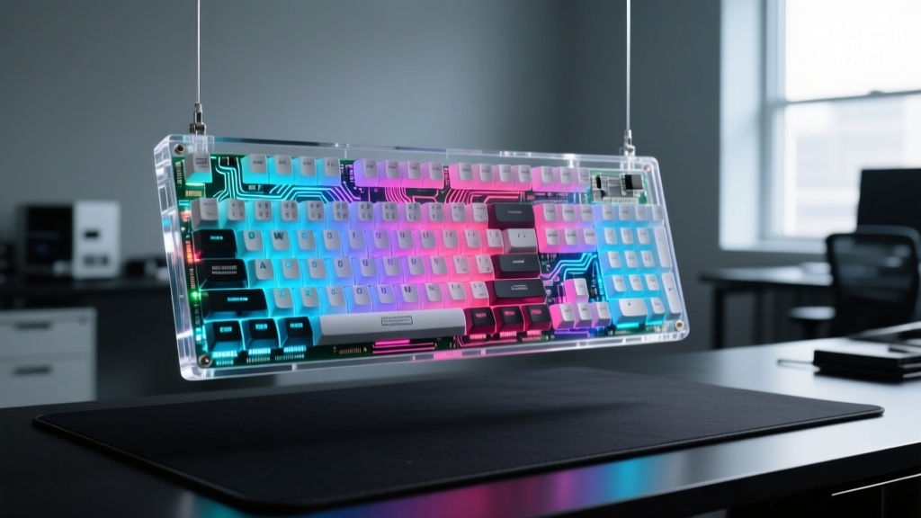 Nude Gadget Setup Guide: Assembling a Barebones Transparent Keyboard