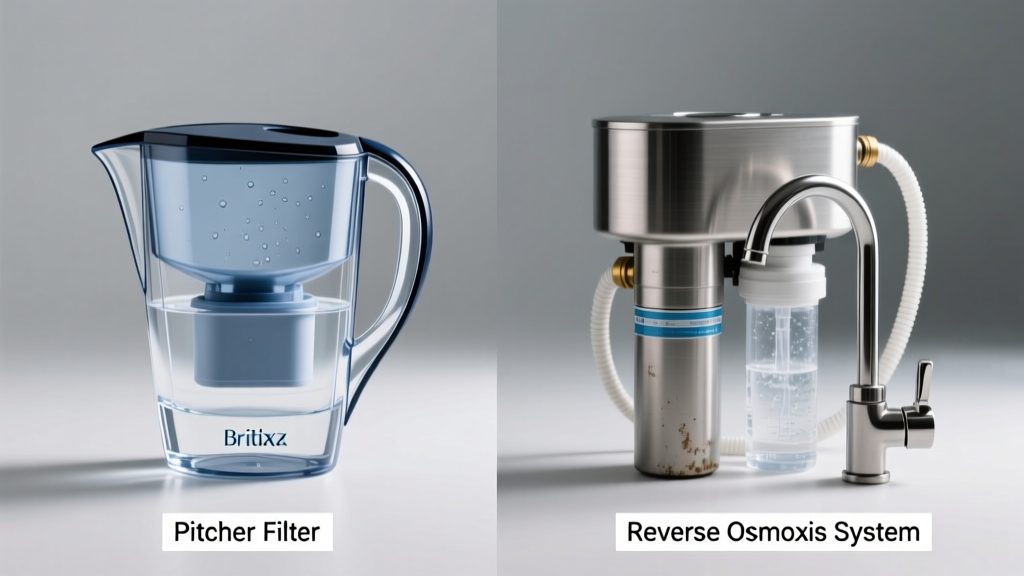 Pitcher Filter vs Reverse Osmosis: Which Is Better?