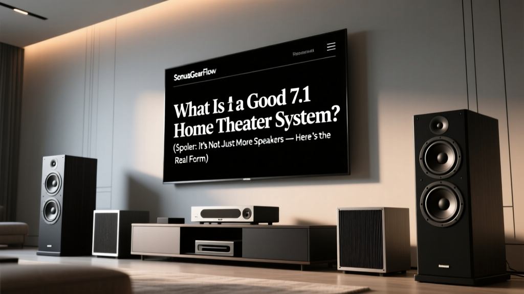 What Makes a Good 7.1 Home Theater System?