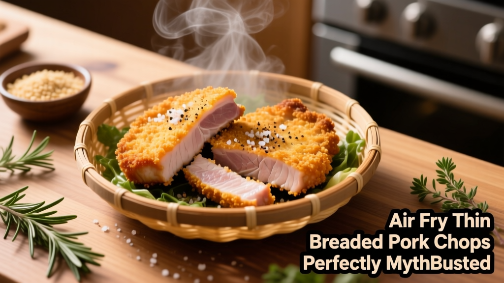Air Fry Thin Breaded Pork Chops Perfectly (Myth-Busted!)