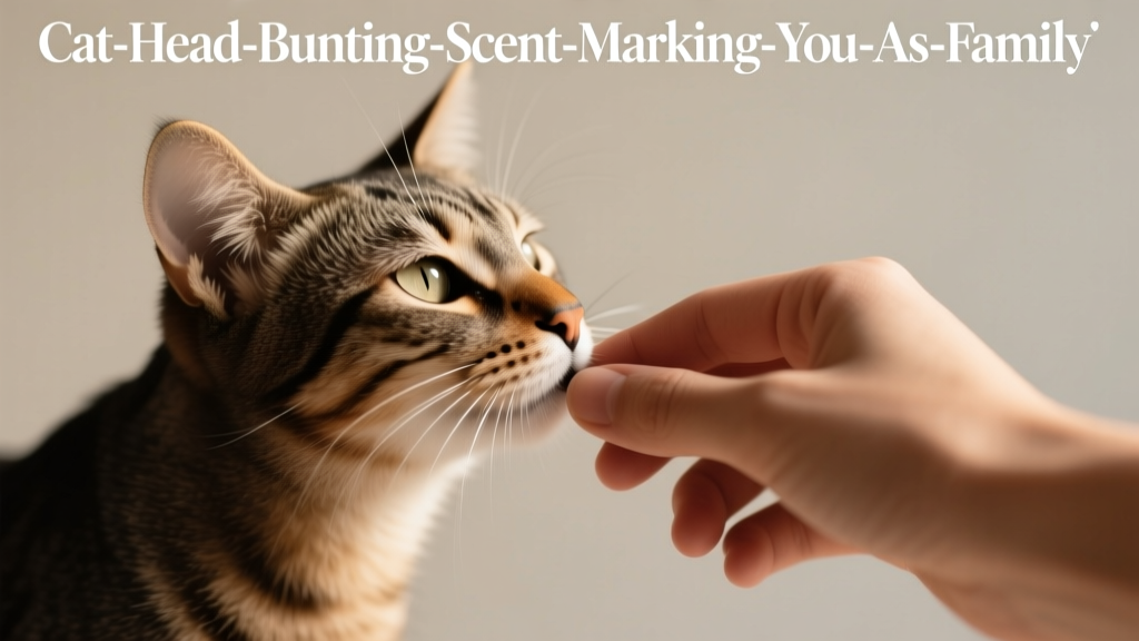 Cat Head Bunting: Scent Marking You as Family