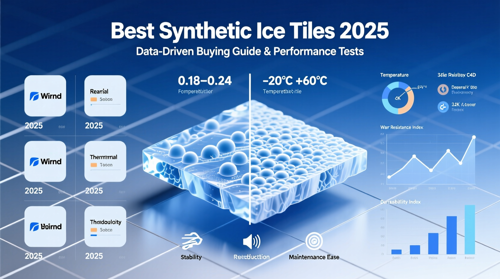 best synthetic ice tiles