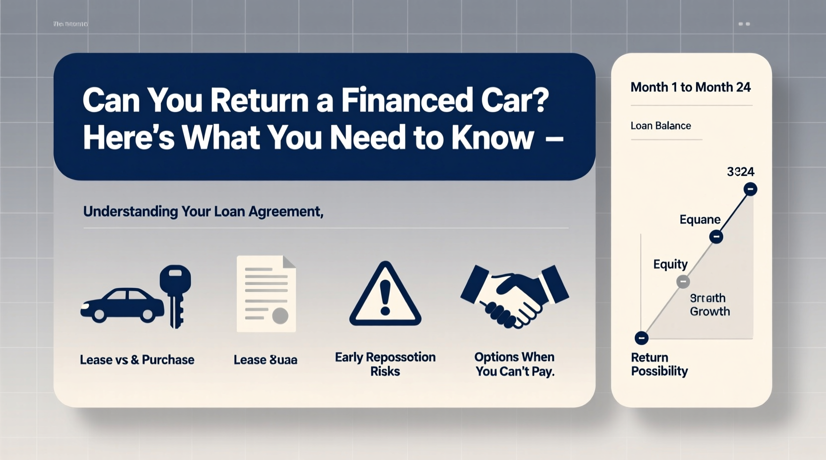 can you return a financed car