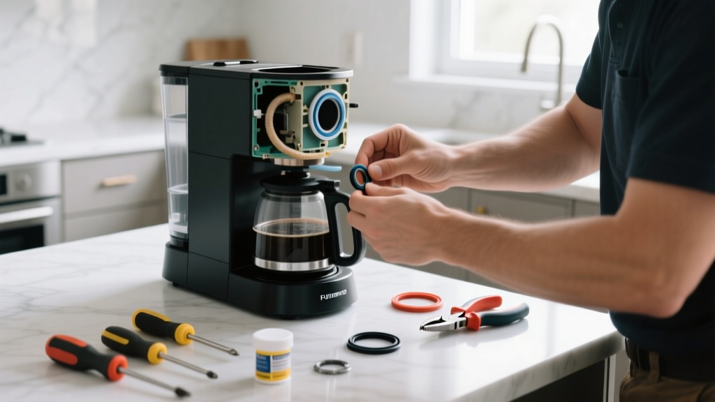 Fix a Leaking Coffee Maker in Your Kitchen