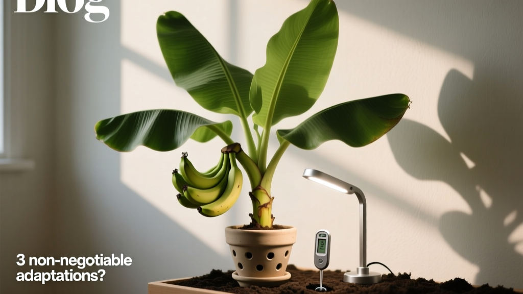 Indoor Banana Plants in Low Light: What Works