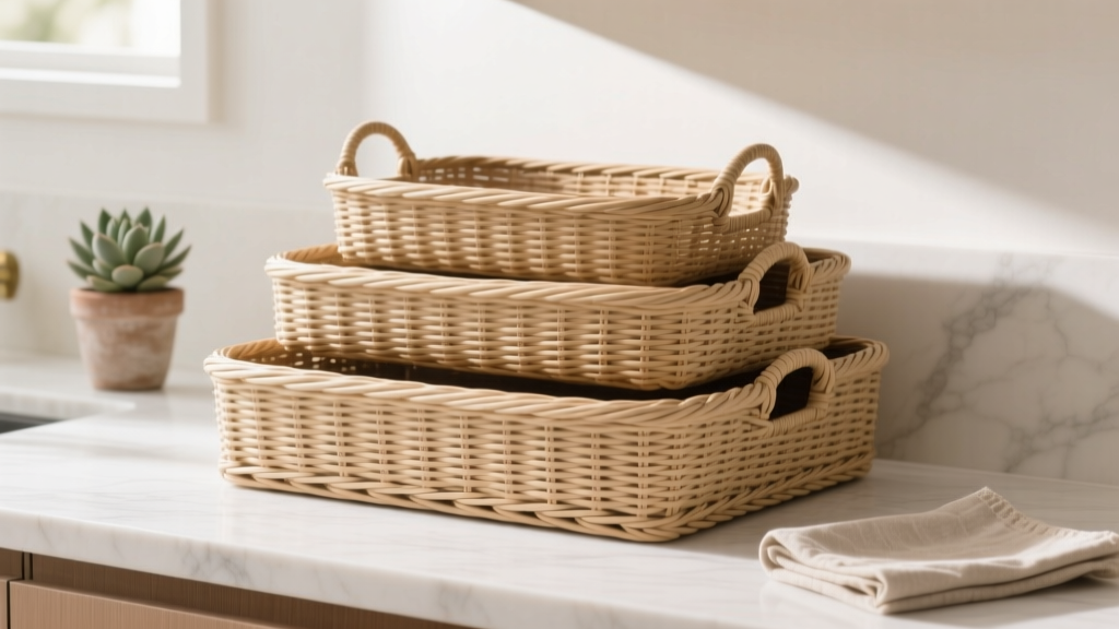 Buy Extra-Large Rectangular Wicker Baskets Online