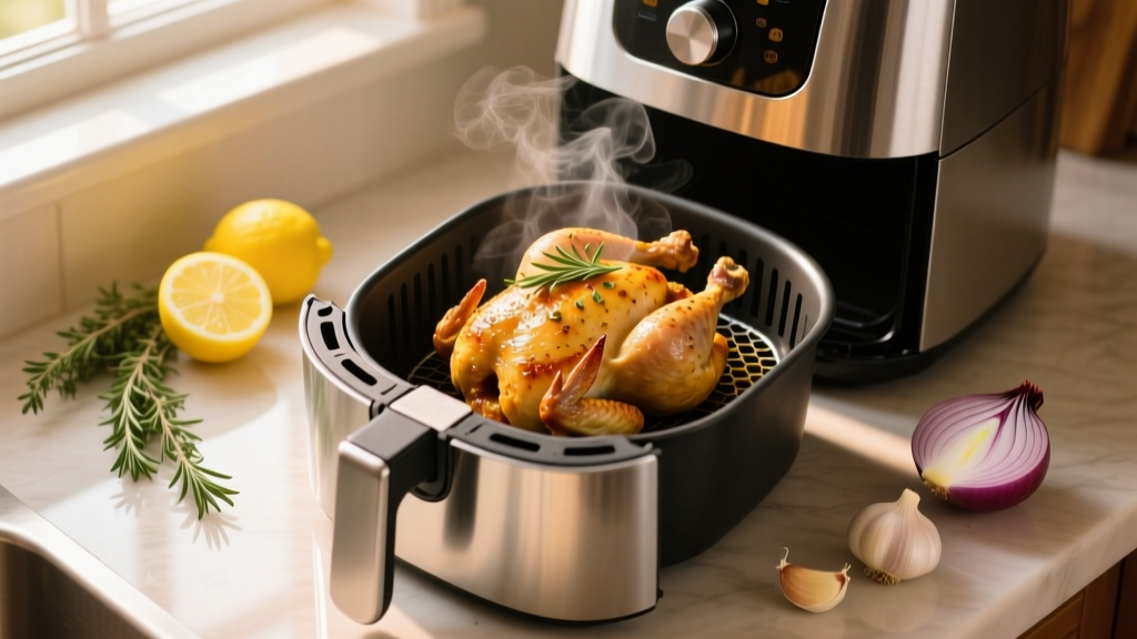 How to Cook a Small Whole Chicken in Air Fryer