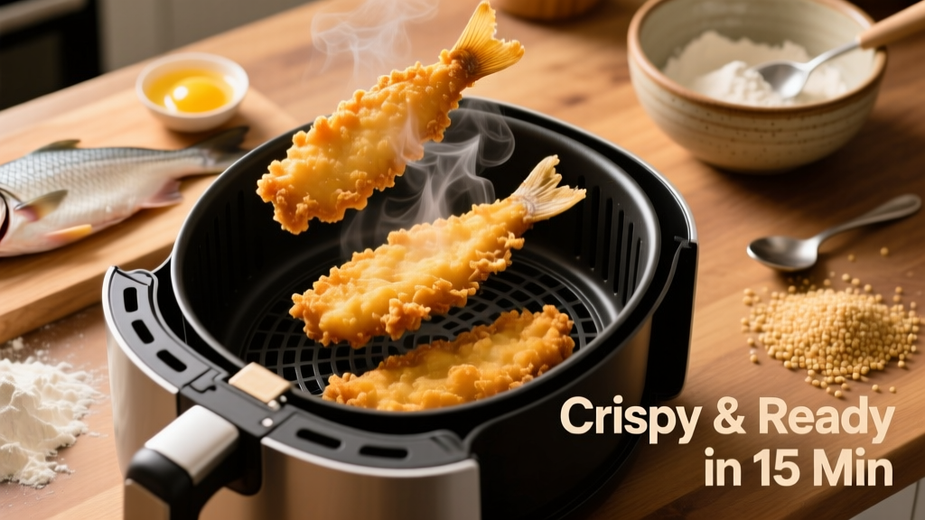 Crispy Frozen Battered Fish Fillets in the Air Fryer