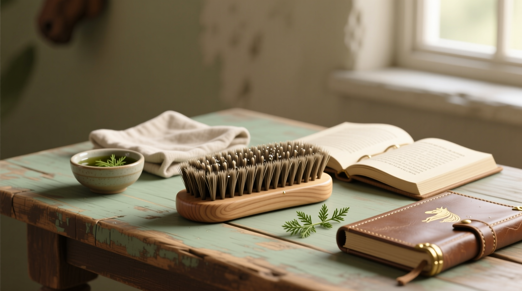 eco friendly cleaning tips nettle infusion for boar bristles