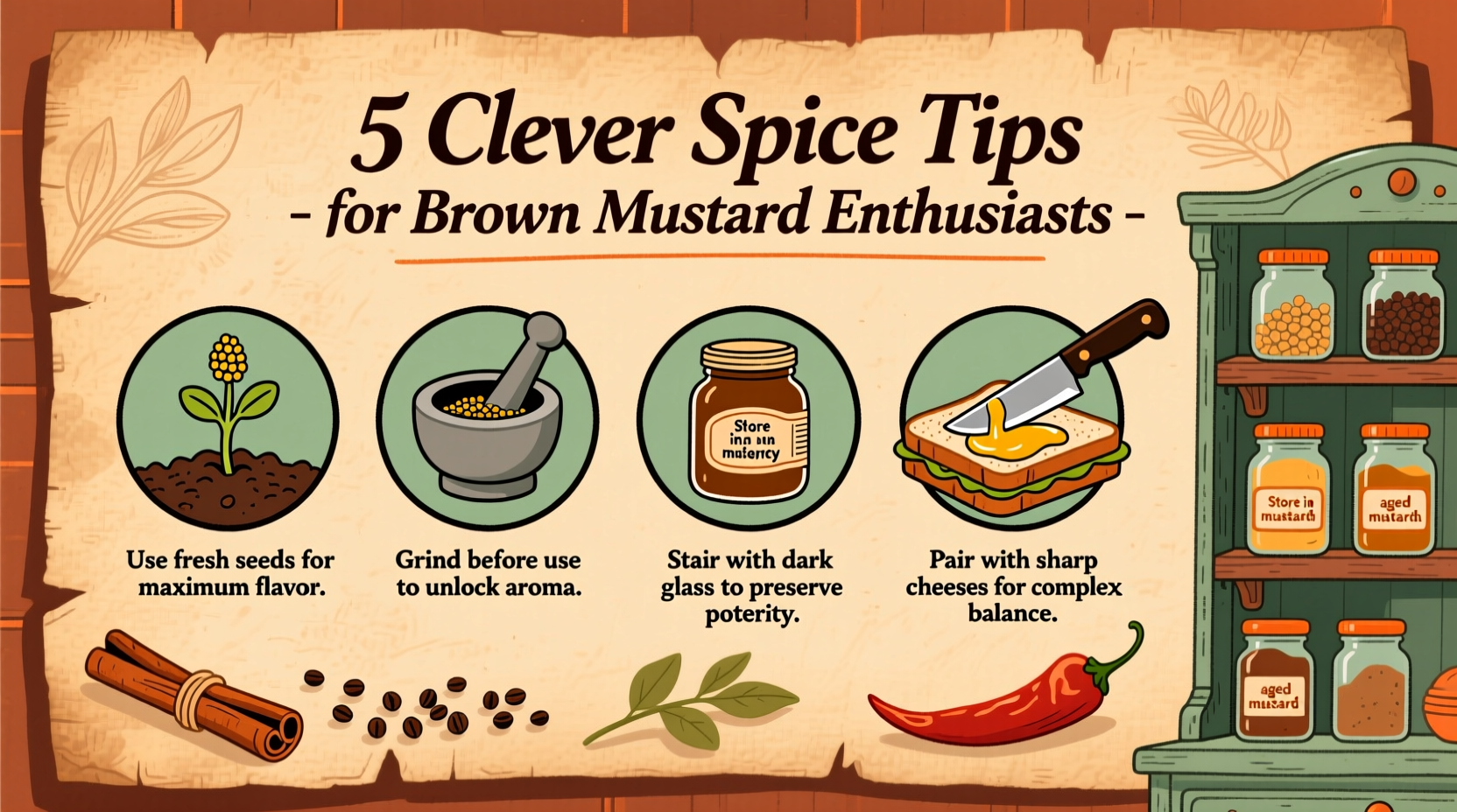 5 clever spice tips for brown mustard enthusiasts